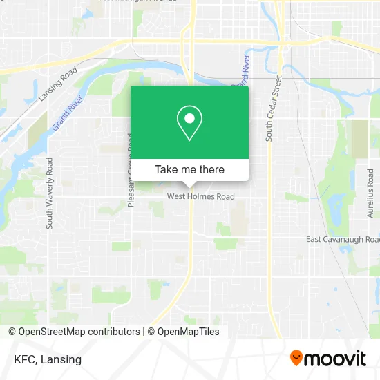Kfc map