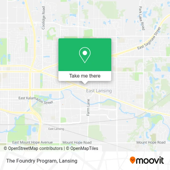 The Foundry Program map