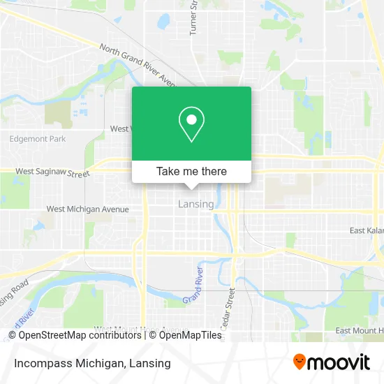 Incompass Michigan map