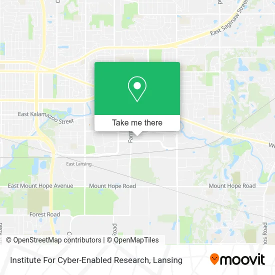 Institute For Cyber-Enabled Research map