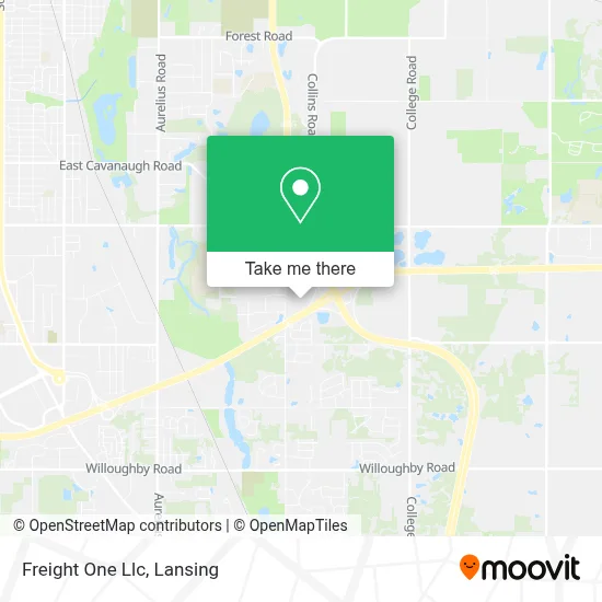 Freight One Llc map