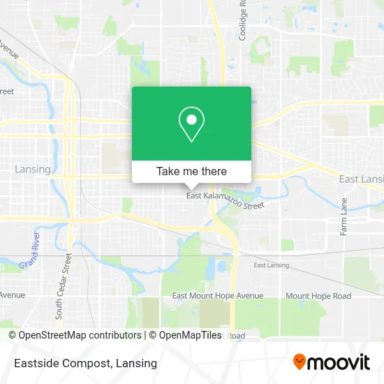 Eastside Compost map