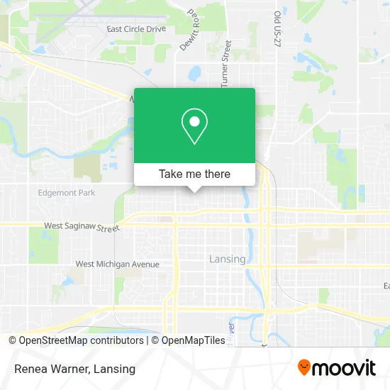 Renea Warner map