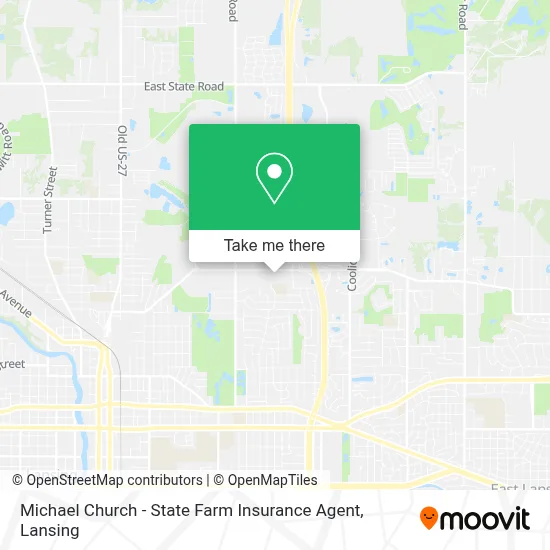 Michael Church - State Farm Insurance Agent map