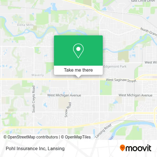 Pohl Insurance Inc map