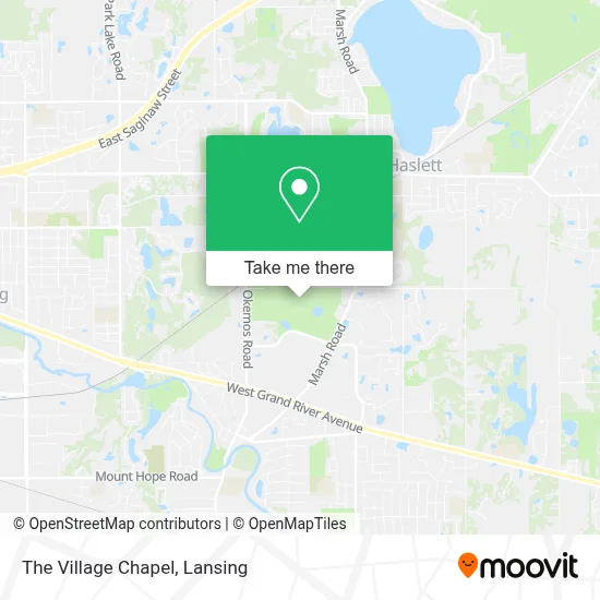 The Village Chapel map