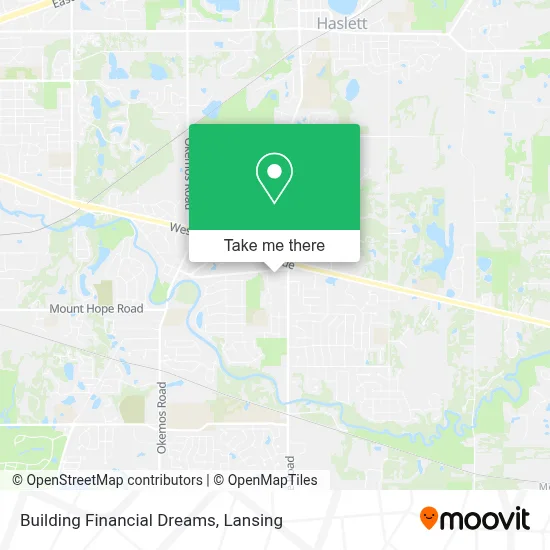 Building Financial Dreams map