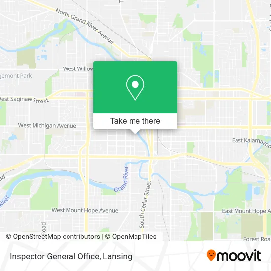 Inspector General Office map