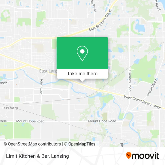 Limit Kitchen & Bar map