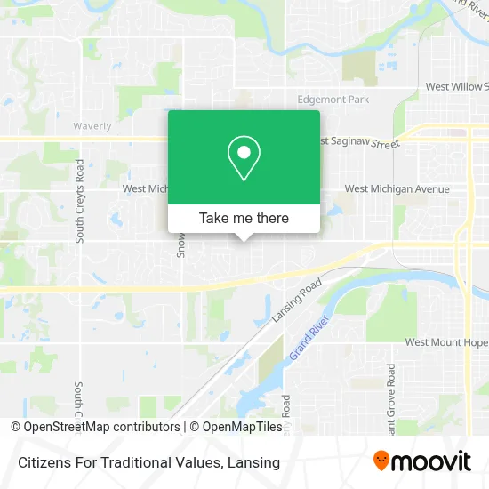Citizens For Traditional Values map