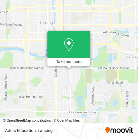Addis Education map