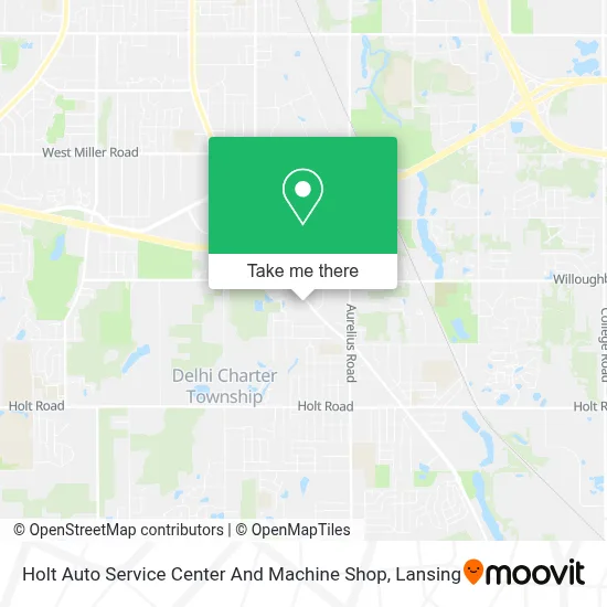Holt Auto Service Center And Machine Shop map