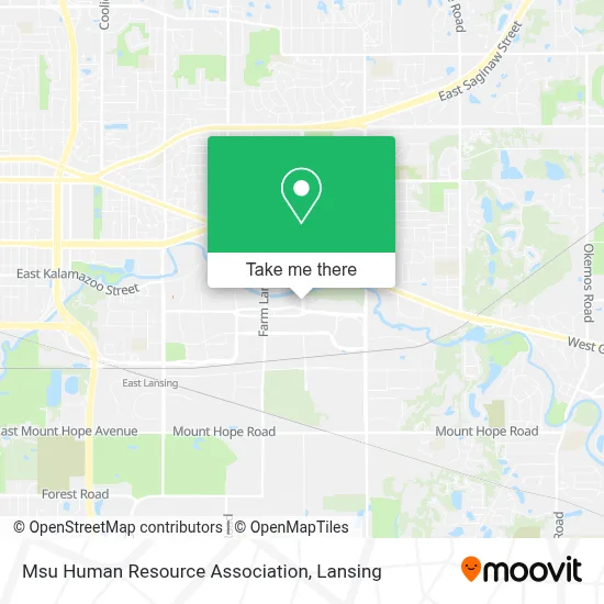 Msu Human Resource Association map