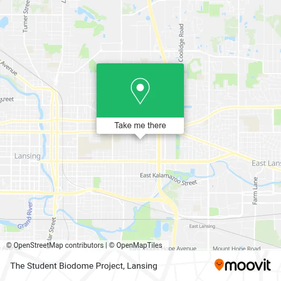 The Student Biodome Project map