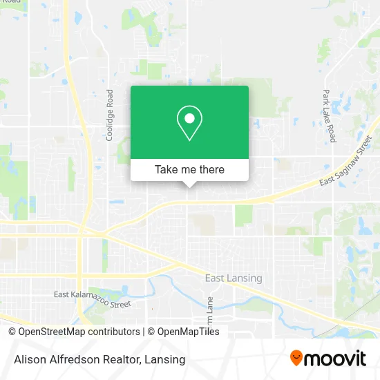 Alison Alfredson Realtor map