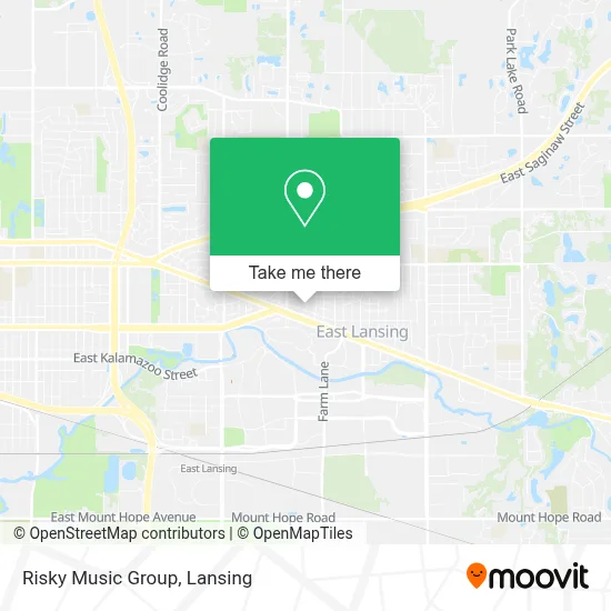 Risky Music Group map