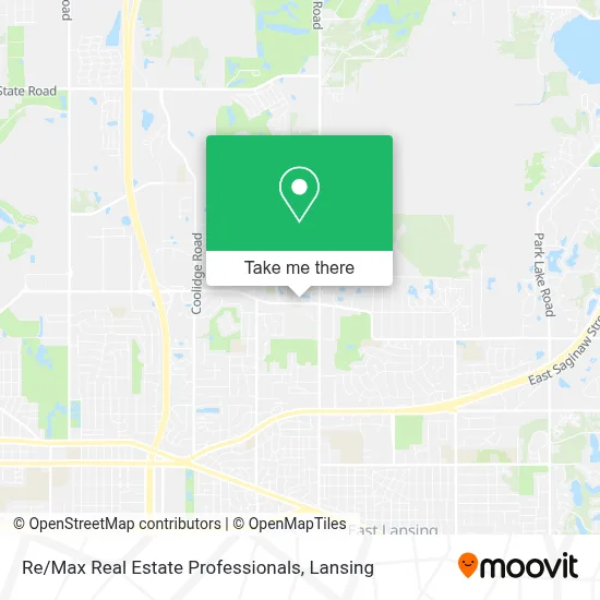 Re / Max Real Estate Professionals map