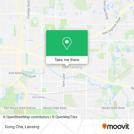 Gong Cha map