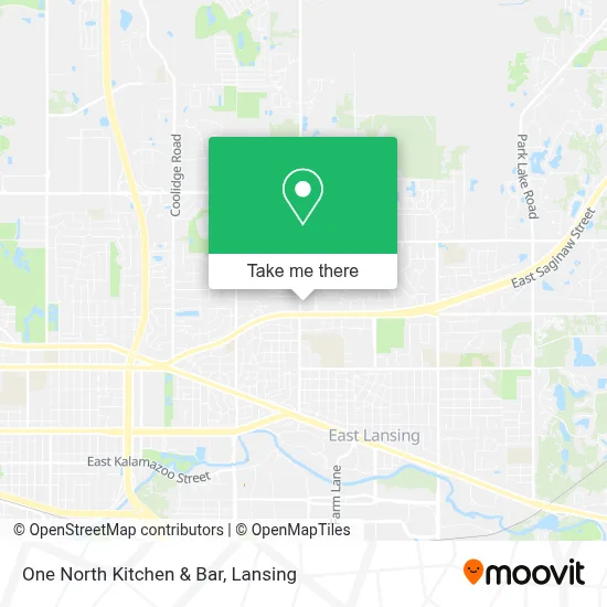 One North Kitchen & Bar map
