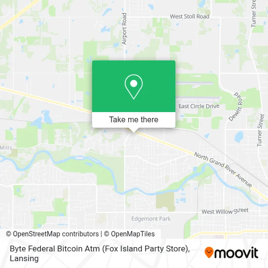 Byte Federal Bitcoin Atm (Fox Island Party Store) map