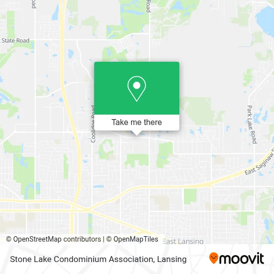 Stone Lake Condominium Association map