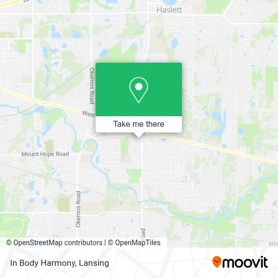 In Body Harmony map