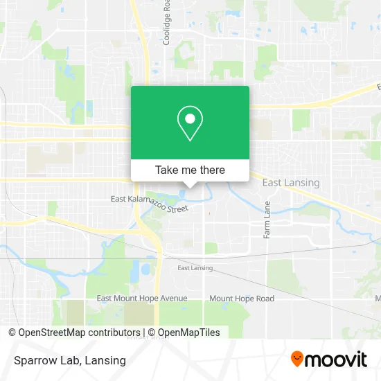 Sparrow Lab map