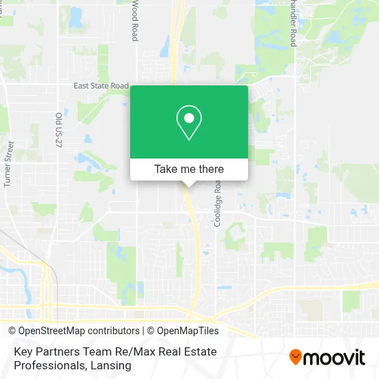 Key Partners Team Re / Max Real Estate Professionals map