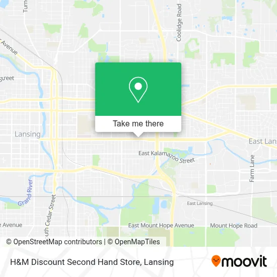 H&M Discount Second Hand Store map