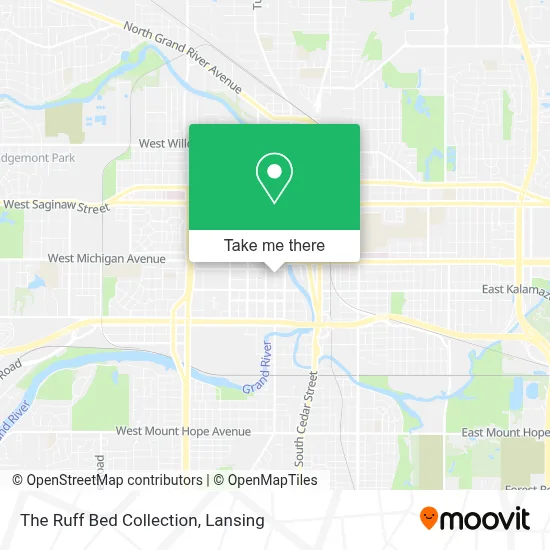 The Ruff Bed Collection map