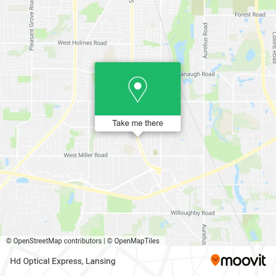Hd Optical Express map
