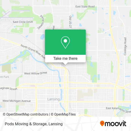 Pods Moving & Storage map