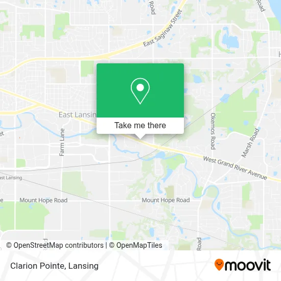 Clarion Pointe map