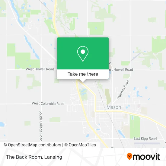 The Back Room map