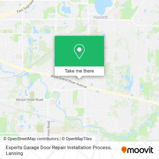 Experts Garage Door Repair Installation Process map