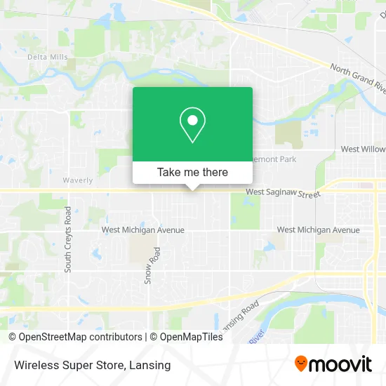 Wireless Super Store map