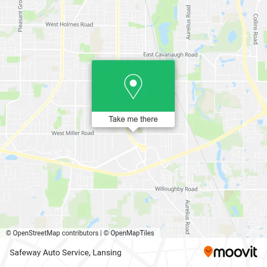Safeway Auto Service map
