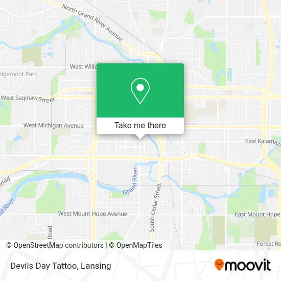 Devils Day Tattoo map