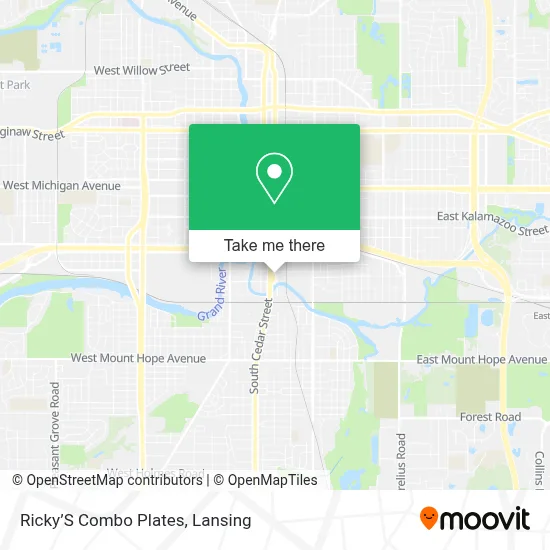 Ricky’S Combo Plates map