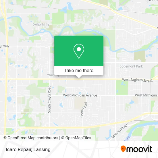 Icare Repair map
