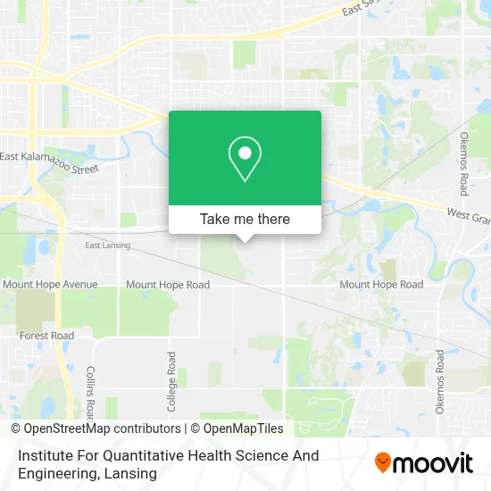 Institute For Quantitative Health Science And Engineering map