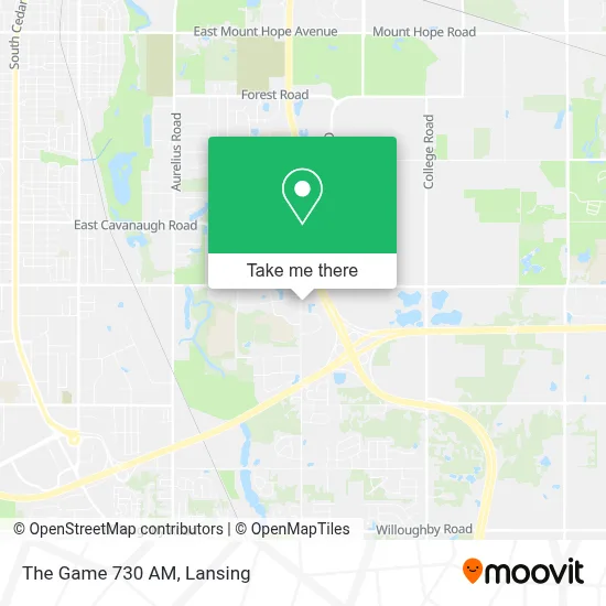 The Game 730 AM map