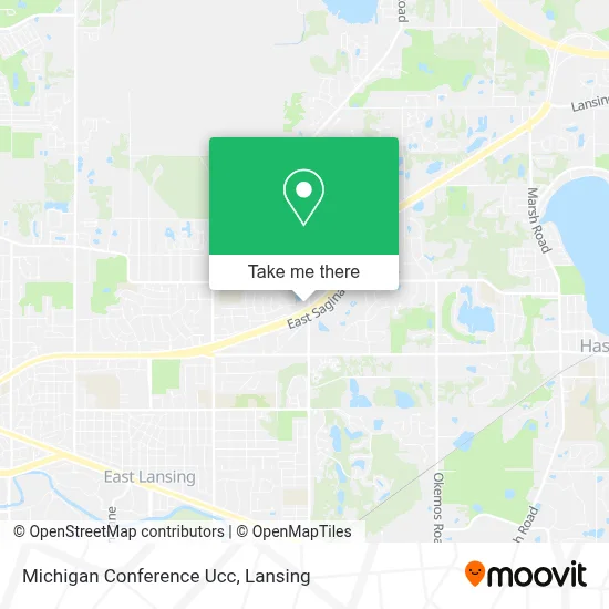 Michigan Conference Ucc map