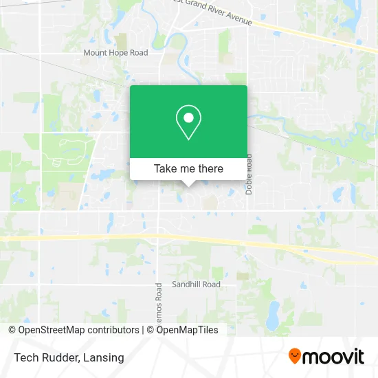 Tech Rudder map