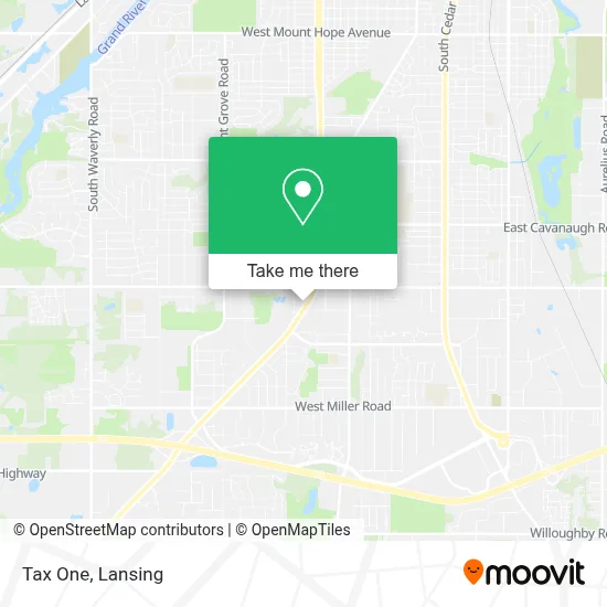 Tax One map