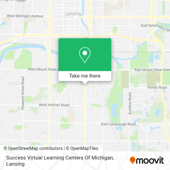 Success Virtual Learning Centers Of Michigan map