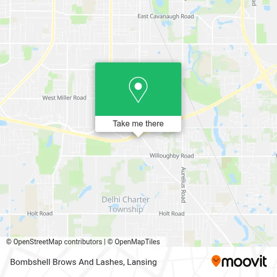 Bombshell Brows And Lashes map