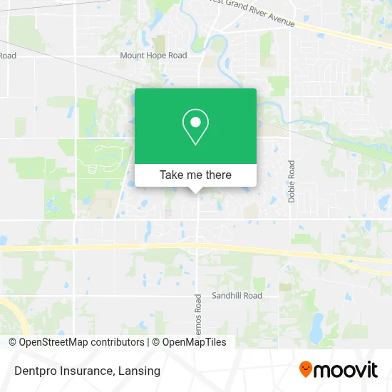 Dentpro Insurance map