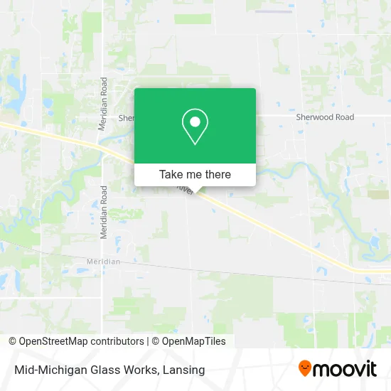 Mid-Michigan Glass Works map