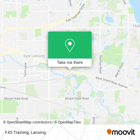 F45 Training map